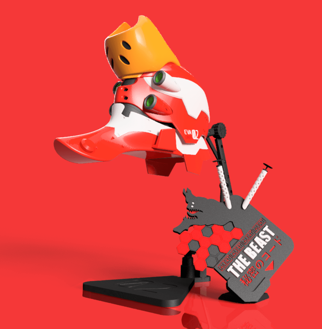 Evangelion Unit 02 Busto